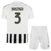 Camiseta de fútbol Juventus Bremer 3 Niño 1ª equipación 2026-27 Camiseta de fútbol Juventus Bremer 3 Niño 1ª equipación 2026-27