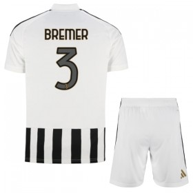 Camiseta de fútbol Juventus Bremer 3 Niño 1ª equipación 2026-27