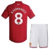 Camiseta de fútbol Manchester United B. Fernandes 8 Niño 1ª equipación 2026-27