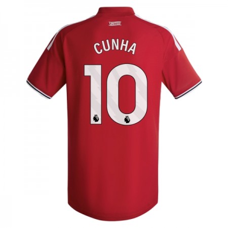 Camiseta de fútbol Manchester United Cunha 10 1ª equipación 2026-27 Camiseta de fútbol Manchester United Cunha 10 1ª equipación 2026-27