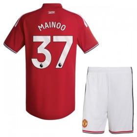 Camiseta de fútbol Manchester United Mainoo 37 Niño 1ª equipación 2026-27