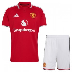 Camiseta de fútbol Manchester United Niño 1ª equipación 2026-27