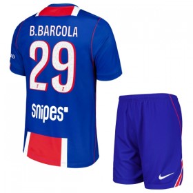 Camiseta de fútbol Paris Saint Germain Bradley Barcola 29 Niño 1ª equipación 2026-27