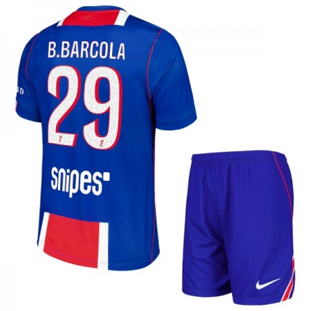 Camiseta de fútbol Paris Saint Germain Bradley Barcola 29 Niño 1ª equipación 2026-27 Camiseta de fútbol Paris Saint Germain Bradley Barcola 29 Niño 1ª equipación 2026-27