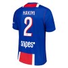 Camiseta de fútbol Paris Saint Germain Hakimi 2 1ª equipación 2026-27