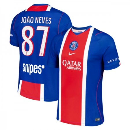 Camiseta de fútbol Paris Saint Germain Joao Neves 87 1ª equipación 2026-27 Camiseta de fútbol Paris Saint Germain Joao Neves 87 1ª equipación 2026-27