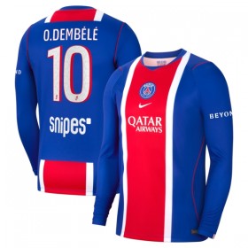 Camiseta de fútbol Paris Saint Germain O. Dembele 10 1ª equipación 2026-27 Manga Larga