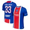 Camiseta de fútbol Paris Saint Germain Zaire Emery 33 1ª equipación 2026-27 Camiseta de fútbol Paris Saint Germain Zaire Emery 33 1ª equipación 2026-27