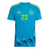 Camiseta de fútbol España Unai Simon 23 Portero Niño Copa Mundial 2026