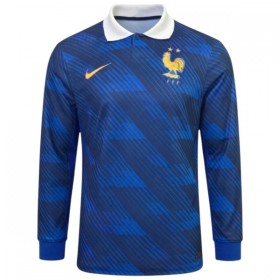 Camiseta de fútbol Francia 1ª equipación Copa Mundial 2026 Manga Larga