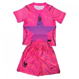 Camiseta de fútbol Francia Portero Niño 2ª equipación Copa Mundial 2026