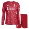 Camiseta de fútbol Liverpool Niño 1ª equipación 2026-27 Manga Larga Camiseta de fútbol Liverpool Niño 1ª equipación 2026-27 Manga Larga