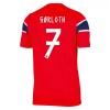 Camiseta de fútbol Noruega Sorloth 7 1ª equipación Copa Mundial 2026 Camiseta de fútbol Noruega Sorloth 7 1ª equipación Copa Mundial 2026