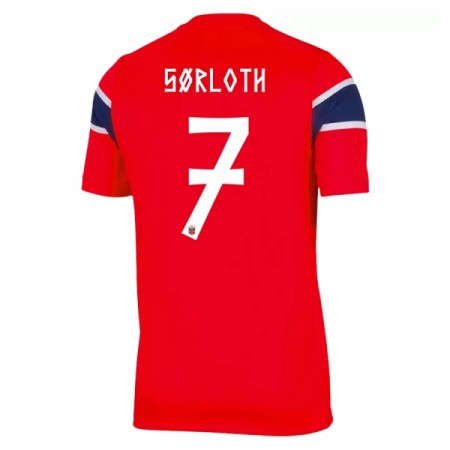 Camiseta de fútbol Noruega Sorloth 7 1ª equipación Copa Mundial 2026 Camiseta de fútbol Noruega Sorloth 7 1ª equipación Copa Mundial 2026