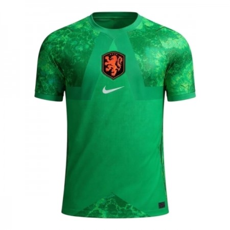 Camiseta de fútbol Países Bajos Portero 2ª equipación Copa Mundial 2026 Camiseta de fútbol Países Bajos Portero 2ª equipación Copa Mundial 2026