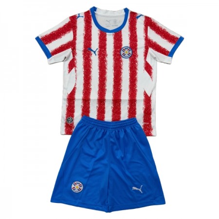 Camiseta de fútbol Paraguay Niño 1ª equipación Copa Mundial 2026 Camiseta de fútbol Paraguay Niño 1ª equipación Copa Mundial 2026