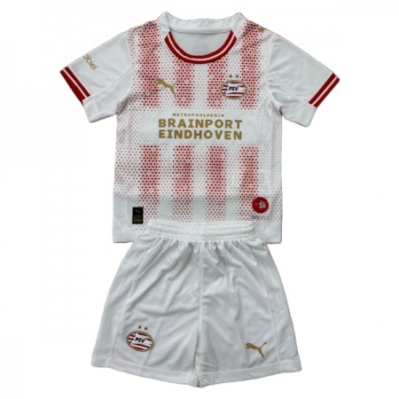 Camiseta de fútbol PSV Eindhoven Niño 4ª equipación 2025-26