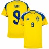 Camiseta de fútbol Suecia Isak 9 1ª equipación Copa Mundial 2026 Camiseta de fútbol Suecia Isak 9 1ª equipación Copa Mundial 2026