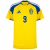Camiseta de fútbol Suecia Isak 9 1ª equipación Copa Mundial 2026
