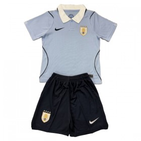 Camiseta de fútbol Uruguay Niño 1ª equipación Copa Mundial 2026