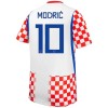 Camiseta de fútbol Croacia Modrić 10 Niño 1ª equipación Copa Mundial 2026