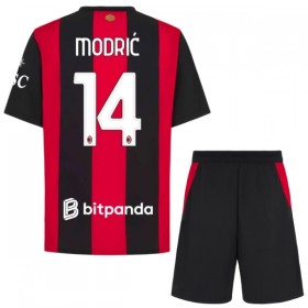 Camiseta de fútbol AC Milan Modrić 14 Niño 1ª equipación 2026-27