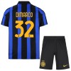 Camiseta de fútbol Inter Milan Dimarco 32 Niño 1ª equipación 2026-27