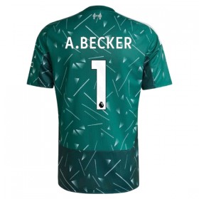 Camiseta de fútbol Liverpool A. Becker 1 Portero 1ª equipación 2026-27 Verde