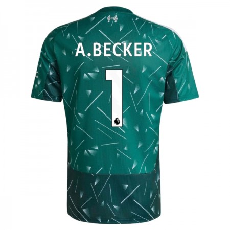 Camiseta de fútbol Liverpool A. Becker 1 Portero 1ª equipación 2026-27 Verde Camiseta de fútbol Liverpool A. Becker 1 Portero 1ª equipación 2026-27 Verde