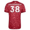Camiseta de fútbol Liverpool Gravenberch 38 Niño 1ª equipación 2026-27