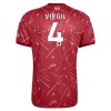 Camiseta de fútbol Liverpool Virgil 4 Niño 1ª equipación 2026-27