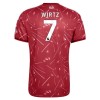 Camiseta de fútbol Liverpool Wirtz 7 1ª equipación 2026-27
