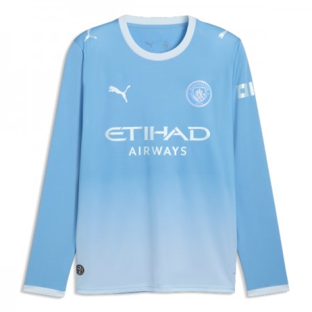 Camiseta de fútbol Manchester City 1ª equipación 2026-27 Manga Larga Camiseta de fútbol Manchester City 1ª equipación 2026-27 Manga Larga
