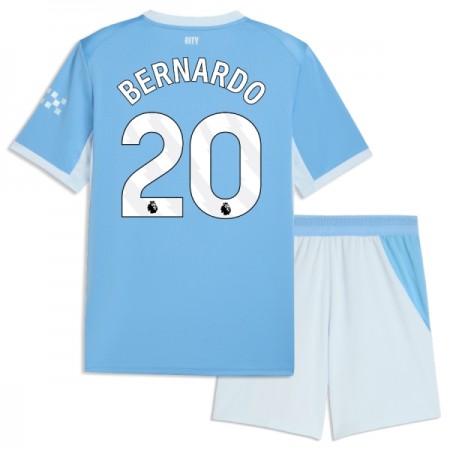 Camiseta de fútbol Manchester City Bernardo 20 Niño 1ª equipación 2026-27 Camiseta de fútbol Manchester City Bernardo 20 Niño 1ª equipación 2026-27