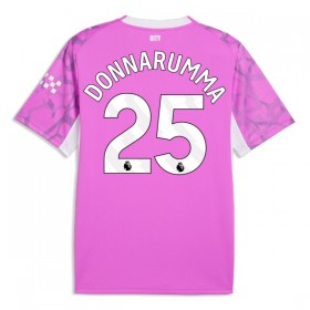 Camiseta de fútbol Manchester City Donnarumma 25 Portero 2ª equipación 2026-27 Rosa
