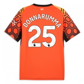 Camiseta de fútbol Manchester City Donnarumma 25 Portero 3ª equipación 2026-27 Naranja