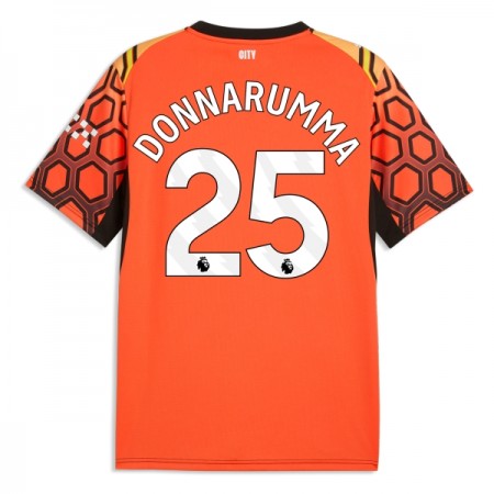 Camiseta de fútbol Manchester City Donnarumma 25 Portero 3ª equipación 2026-27 Naranja Camiseta de fútbol Manchester City Donnarumma 25 Portero 3ª equipación 2026-27 Naranja