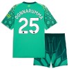 Camiseta de fútbol Manchester City Donnarumma 25 Portero Niño 1ª equipación 2026-27 Verde Camiseta de fútbol Manchester City Donnarumma 25 Portero Niño 1ª equipación 2026-27 Verde