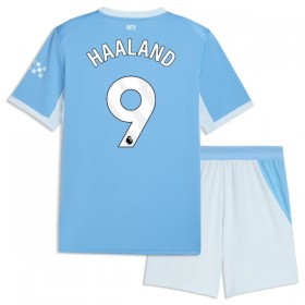 Camiseta de fútbol Manchester City Haaland 9 Niño 1ª equipación 2026-27