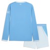 Camiseta de fútbol Manchester City Niño 1ª equipación 2026-27 Manga Larga