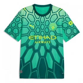 Camiseta de fútbol Manchester City Portero 1ª equipación 2026-27 Verde