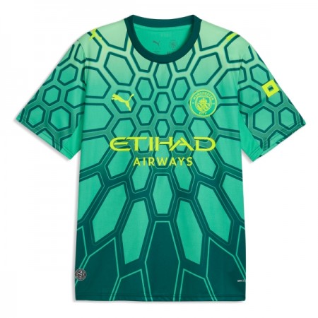Camiseta de fútbol Manchester City Portero 1ª equipación 2026-27 Verde Camiseta de fútbol Manchester City Portero 1ª equipación 2026-27 Verde