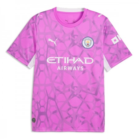 Camiseta de fútbol Manchester City Portero 2ª equipación 2026-27 Rosa Camiseta de fútbol Manchester City Portero 2ª equipación 2026-27 Rosa
