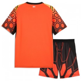 Camiseta de fútbol Manchester City Portero Niño 3ª equipación 2026-27 Naranja