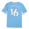Camiseta de fútbol Manchester City Rodrigo 16 1ª equipación 2026-27 Camiseta de fútbol Manchester City Rodrigo 16 1ª equipación 2026-27