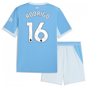 Camiseta de fútbol Manchester City Rodrigo 16 Niño 1ª equipación 2026-27