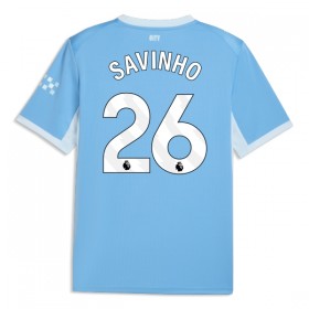 Camiseta de fútbol Manchester City Savinho 26 1ª equipación 2026-27
