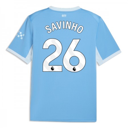 Camiseta de fútbol Manchester City Savinho 26 1ª equipación 2026-27 Camiseta de fútbol Manchester City Savinho 26 1ª equipación 2026-27