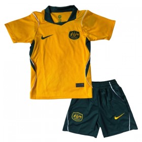 Camiseta de fútbol Australia Niño 1ª equipación Copa Mundial 2026