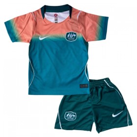 Camiseta de fútbol Australia Niño 2ª equipación Copa Mundial 2026